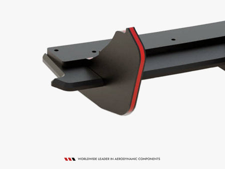 Street PRO Rear Diffuser Mini Cooper Clubman John Cooper Works F54 Facelift - Black-Red