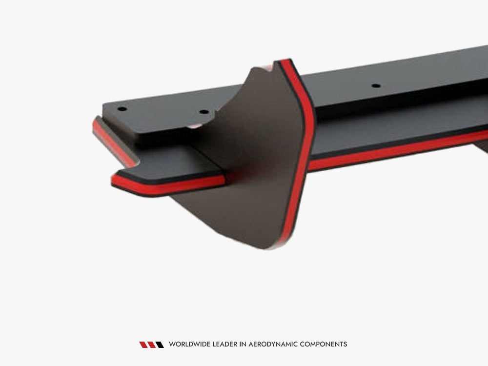 Maxton Design Street PRO Rear Diffuser Mercedes AMG A45 S Aero Pack W177 - Red - MEA17745CNC-RS1BRB - Image 5