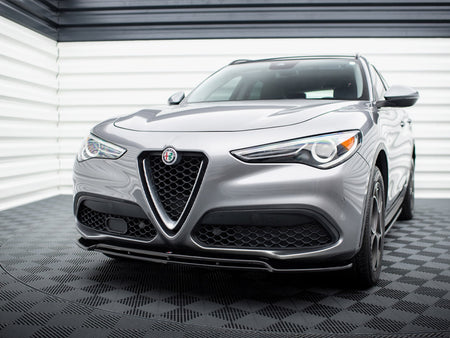 Maxton Design Front Splitter V.2 Alfa Romeo Stelvio Mk1 - AL-ST-1-FD1G+FD1RG - Image 2