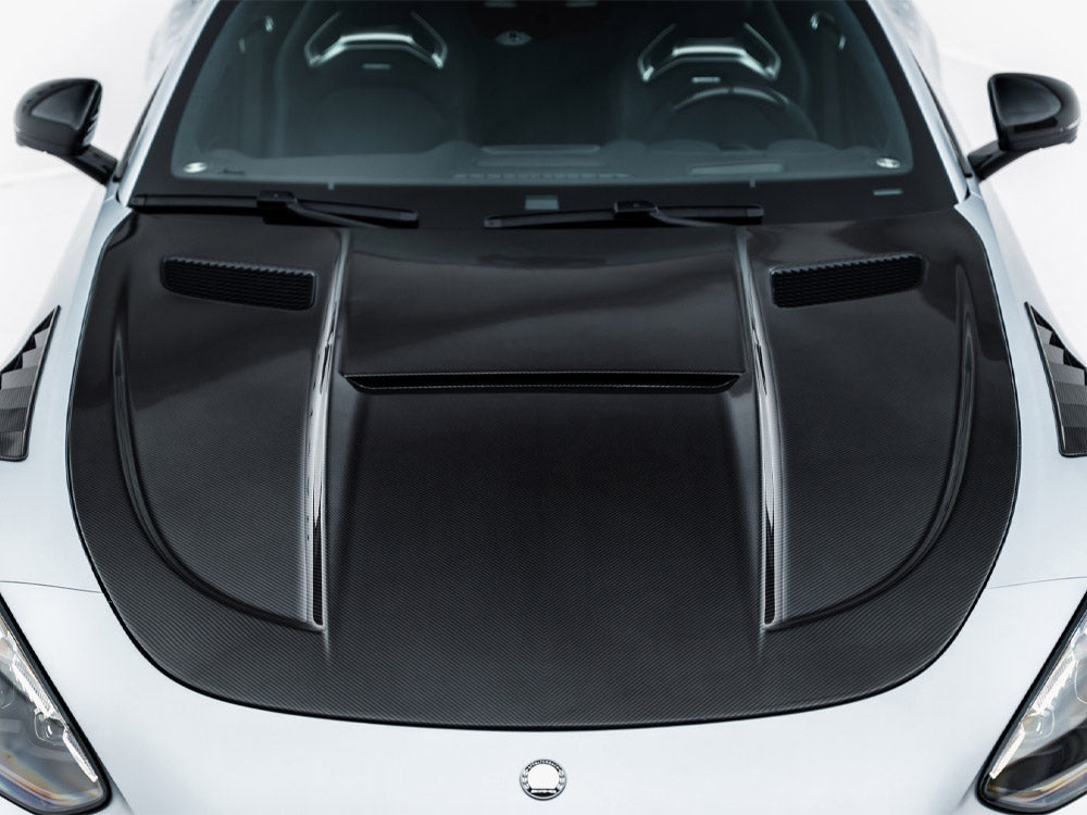 Maxton Design Prepreg Carbon Fiber Hood Mercedes-AMG GT 63 / 55 / 63 S E Performance C192 - CF-ME-AMG-GT-2-63-BN1R1+BN1R2+BN1R3-245V-P - Image 5