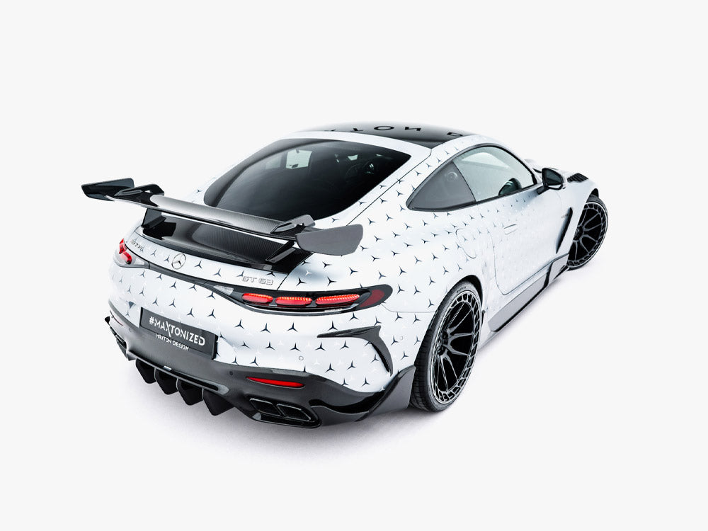 Maxton Design Prepreg Carbon Fiber Rear Diffuser Mercedes-AMG GT 63 / 55 / 63 S E Performance C192 - CF-ME-AMG-GT-2-63-RS1+RS2+RSF1-245V-P - Image 3