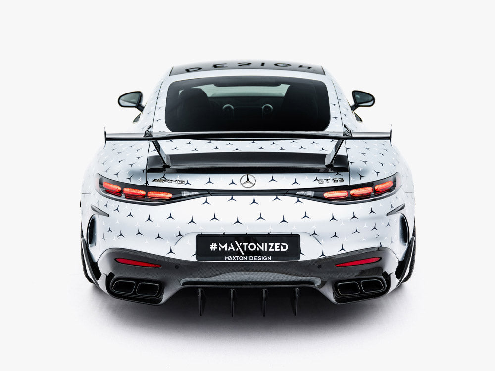 Maxton Design Prepreg Carbon Fiber Rear Diffuser Mercedes-AMG GT 63 / 55 / 63 S E Performance C192 - CF-ME-AMG-GT-2-63-RS1+RS2+RSF1-245V-P - Image 4
