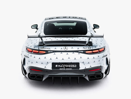 Maxton Design Prepreg Carbon Fiber Rear Diffuser Mercedes-AMG GT 63 / 55 / 63 S E Performance C192 - CF-ME-AMG-GT-2-63-RS1+RS2+RSF1-245V-P - Image 4