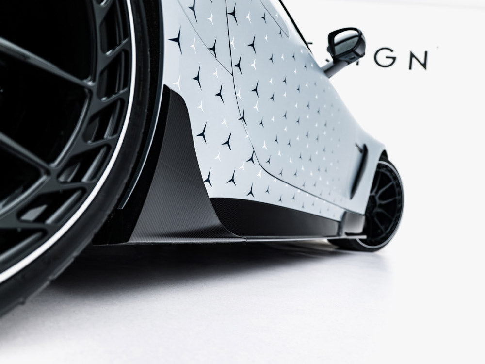 Maxton Design Prepreg Carbon Fiber Side Skirts Mercedes-AMG GT 63 / 55 / 63 S E Performance C192 - CF-ME-AMG-GT-2-63-SD1+SFF+SRF-245V-P - Image 4