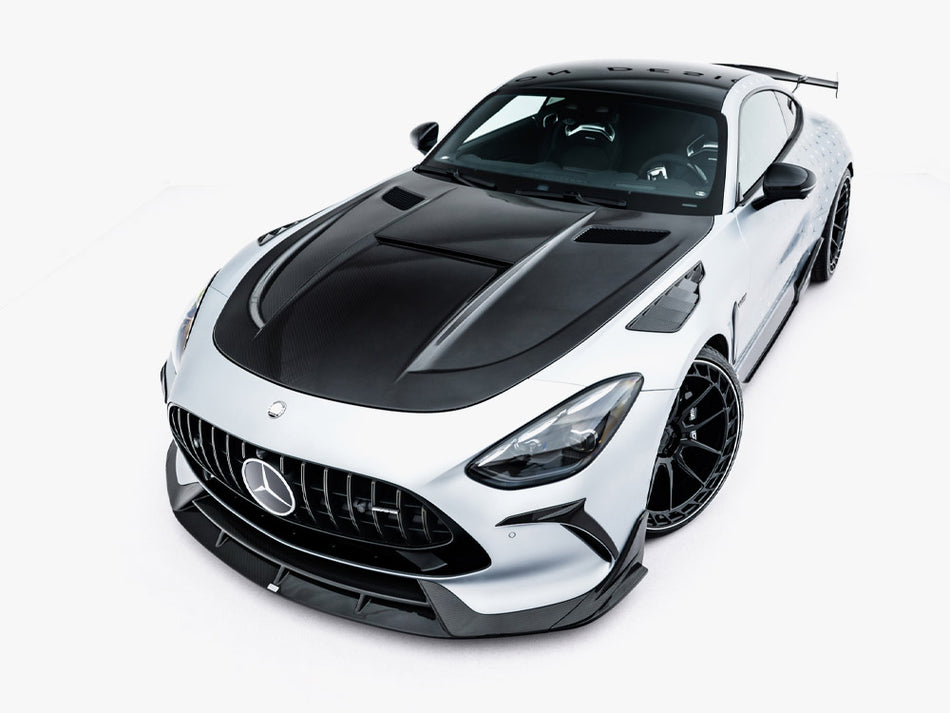Maxton Design Prepreg Carbon Fiber Front Splitter Mercedes-AMG GT 63 / 55 / 63 S E Performance C192 - CF-ME-AMG-GT-2-63-FD1+FSF-245V-P - Image 2
