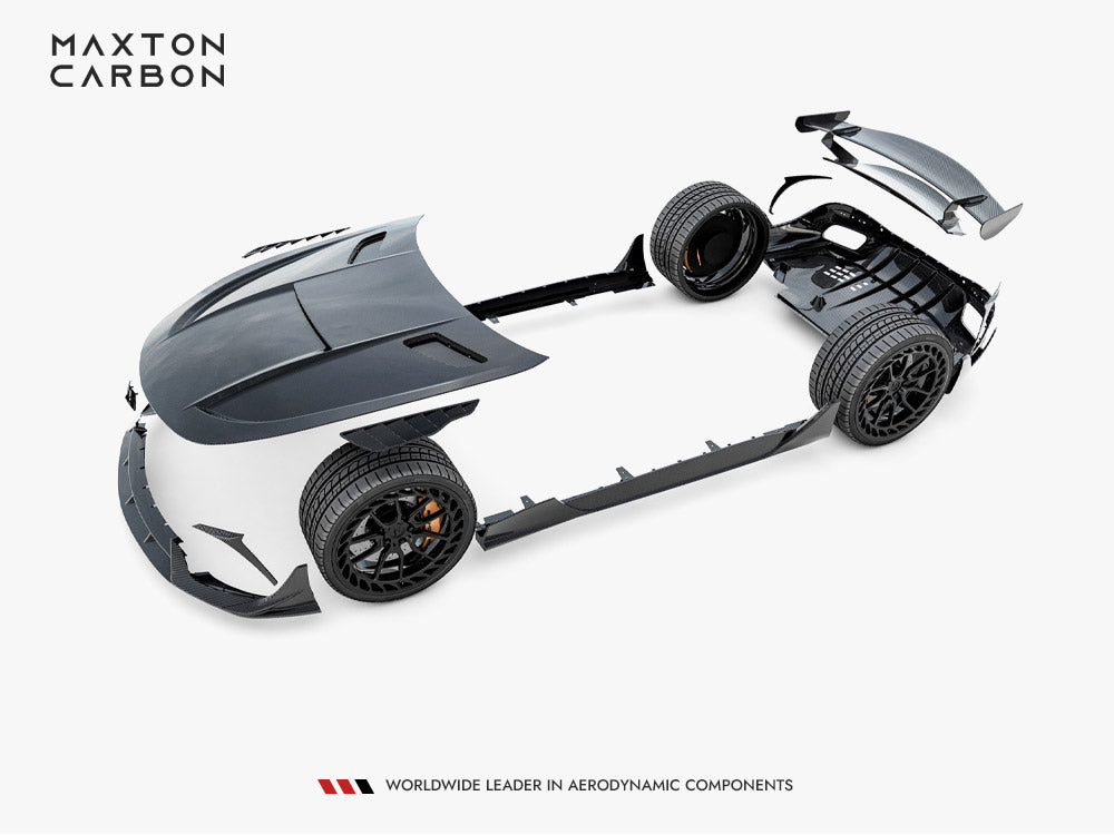 Maxton Design Full Body Kit Prepreg Carbon Fiber Mercedes-AMG GT 63 / 55 / 63 S E Performance C192 - CF-ME-AMG-GT-2-63-BK - Image 45