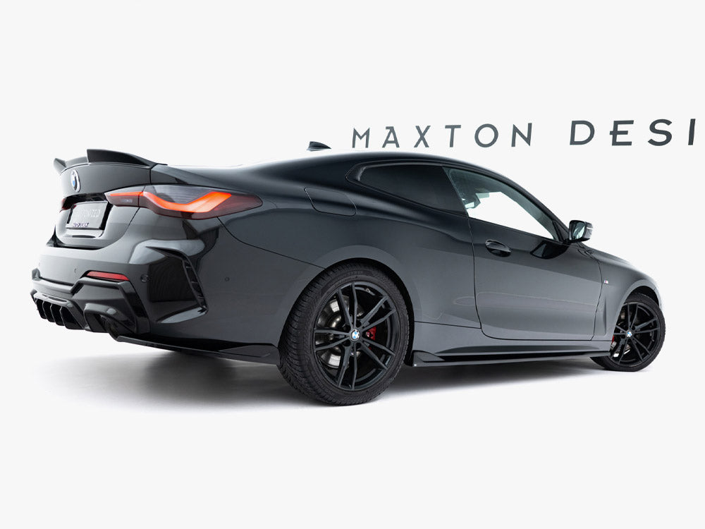 Maxton Design Side Skirts Diffusers V.2 BMW 4 M-Pack / M440i G22 / G23 / G22 Facelift / G23 Facelift - BM-4-G22-MPACK-SD2G - Image 2