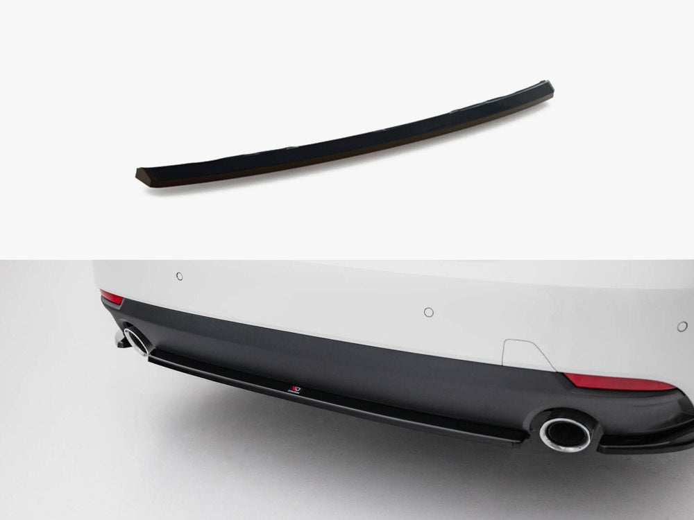 Maxton Design Central Rear Splitter BMW 4 Coupe / Cabrio G22 / G23 - BM-4-G23-CA-RD1G - Image 1