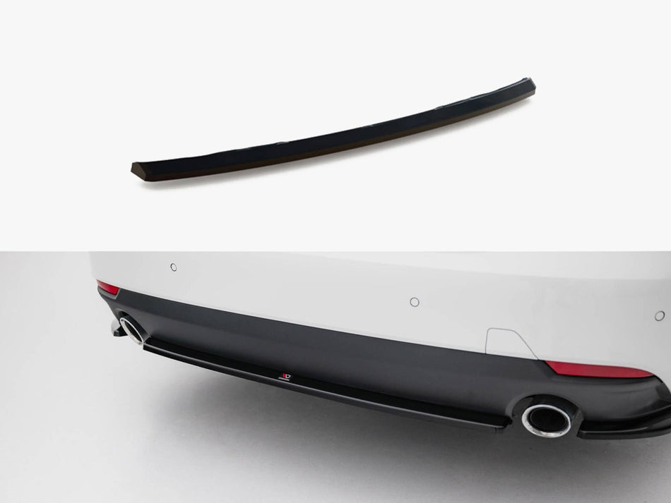 Maxton Design Central Rear Splitter BMW 4 Coupe / Cabrio G22 / G23 - BM-4-G23-CA-RD1G - Image 1