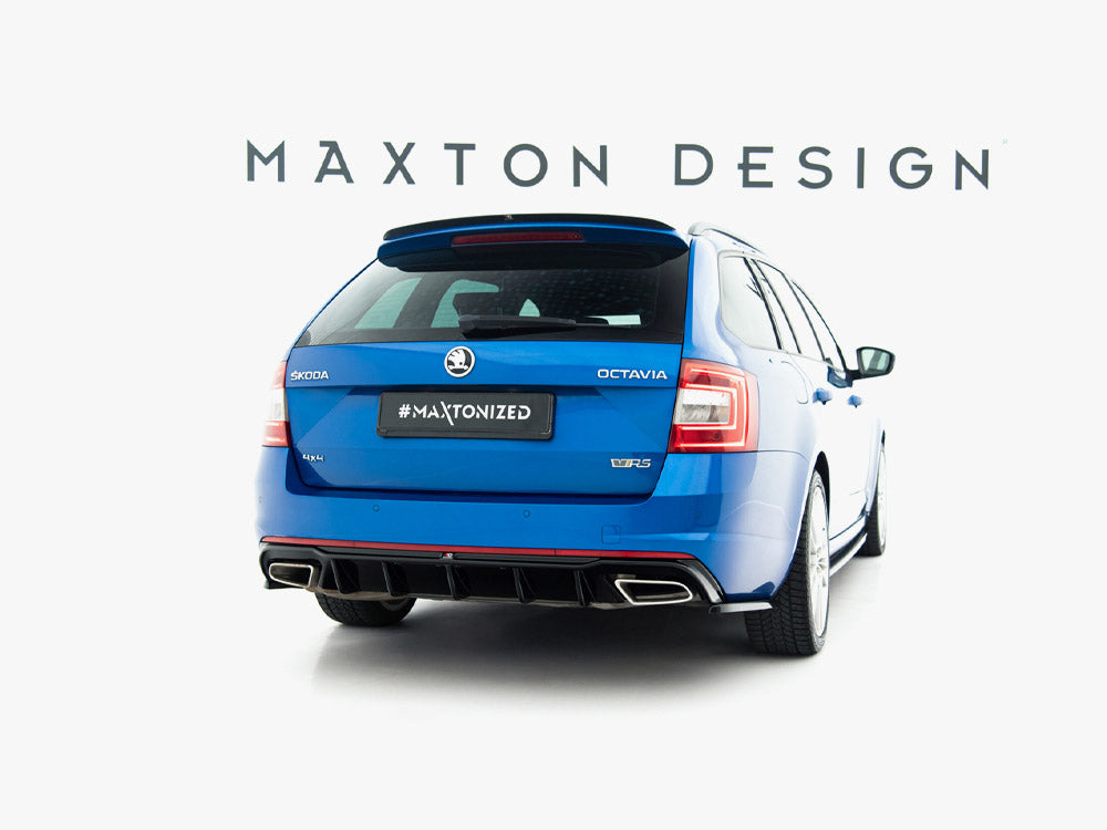 Maxton Design Rear Valance V.2 Skoda Octavia RS Mk3 / Mk3 FL Hatchback / Estate (Diesel) - SK-OC-3-RS-RS2G+RS2RG-ON - Image 2