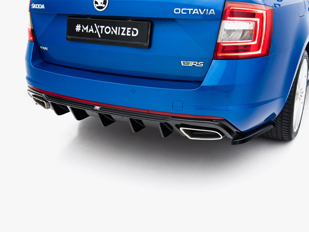 Maxton Design Rear Valance V.2 Skoda Octavia RS Mk3 / Mk3 FL Hatchback / Estate (Petrol) - SK-OC-3-RS-RS2G+RS2RG-PB - Image 4