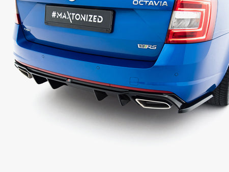 Maxton Design Rear Valance V.2 Skoda Octavia RS Mk3 / Mk3 FL Hatchback / Estate (Petrol) - SK-OC-3-RS-RS2G+RS2RG-PB - Image 5