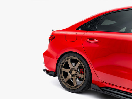 Rear Splitter (Vertical Bars) V.2 Audi RS3 Sedan 8Y Facelift
