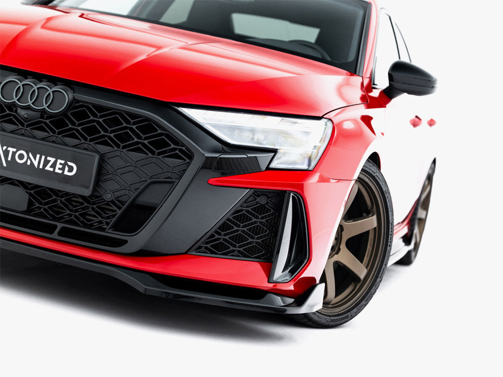 Maxton Design Front Splitter V.2 Audi RS3 Sedan 8Y Facelift - AU-RS3-8YF-S-FD2G - Image 4