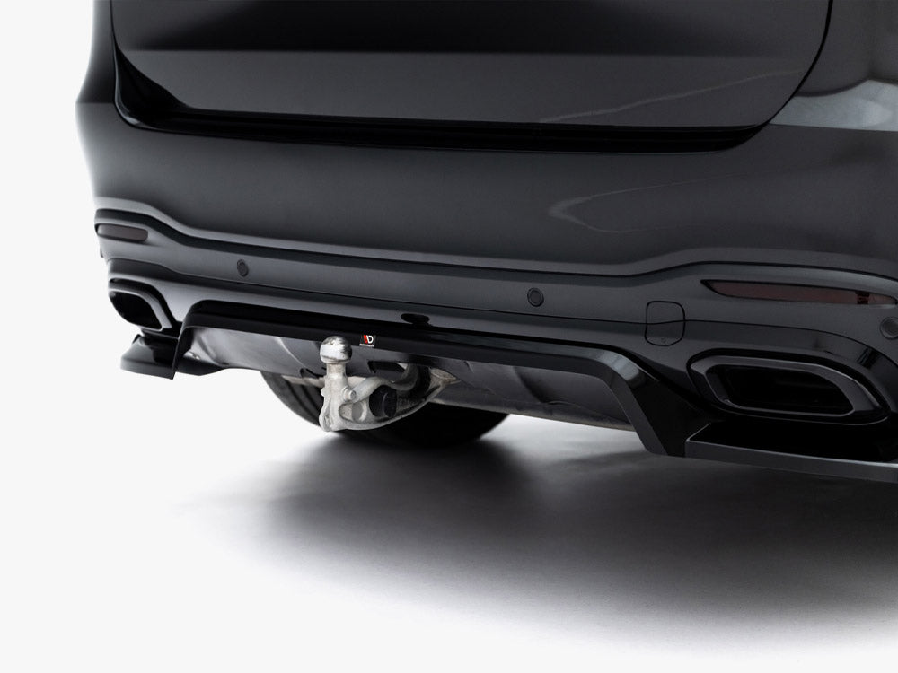 Maxton Design Rear Splitter (Vertical Bars) Mercedes-Benz GLS AMG-Line X167 Facelift - ME-GLS-167F-AMGLINE-RD1G+RD2G - Image 6