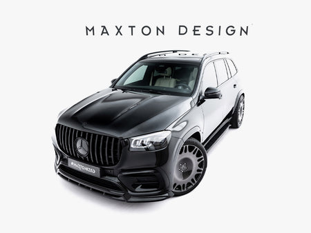 Maxton Design Front Splitter Mercedes-Benz GLS AMG-Line X167 Facelift - ME-GLS-167F-AMGLINE-FD1G+FD1RG - Image 3