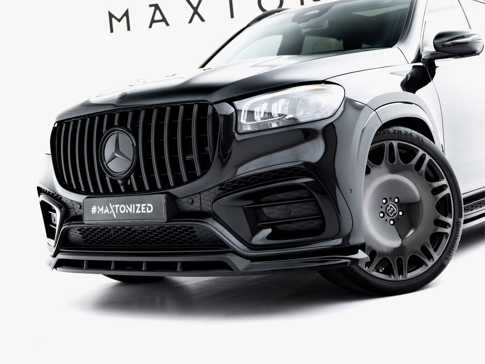 Maxton Design Front Splitter Mercedes-Benz GLS AMG-Line X167 Facelift - ME-GLS-167F-AMGLINE-FD1G+FD1RG - Image 5