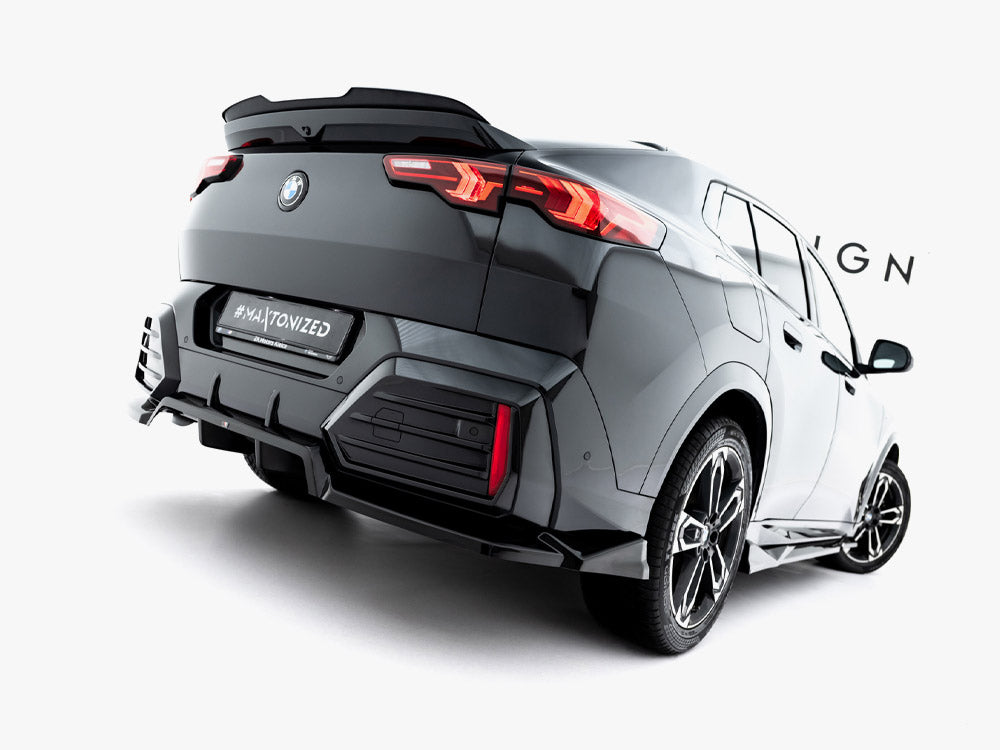 Maxton Design Rear Splitter (Vertical Bars) BMW X2 M-Pack / iX2 U10 - BM-X2-U10-MPACK-RD1G+RD2G - Image 3