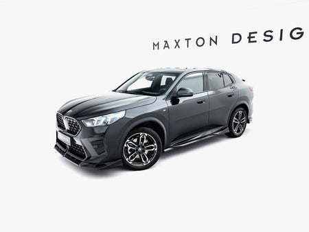 Maxton Design Side Skirt Diffusers BMW X2 M-Pack / iX2 U10 - BM-X2-U10-MPACK-SD1G - Image 2