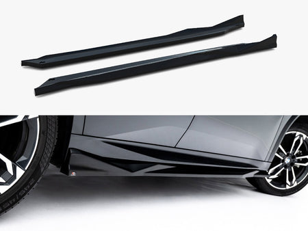 Maxton Design Side Skirt Diffusers BMW X2 M-Pack / iX2 U10 - BM-X2-U10-MPACK-SD1G - Image 1