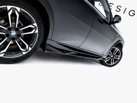 Maxton Design Side Skirt Diffusers BMW X2 M-Pack / iX2 U10 - BM-X2-U10-MPACK-SD1G - Image 5