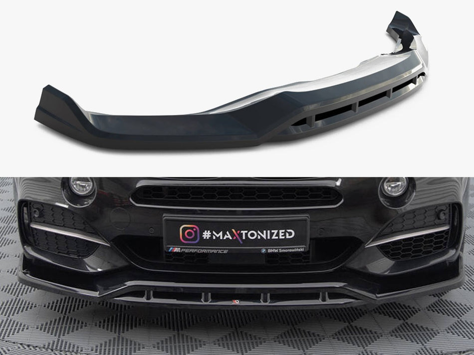 Maxton Design Front Splitter V.3 BMW X5 M-Pack F15 - BM-X5-15-M-FD3G+FD3RG - Image 1