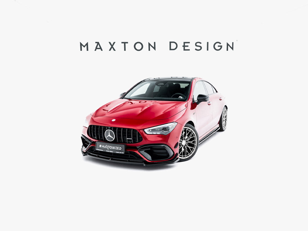 Maxton Design Front Splitter V.5 Mercedes-AMG CLA 45 Aero C118 - ME-CLA-118-45AMG-FD5G - Image 3
