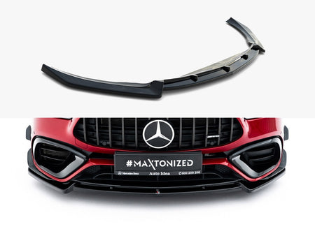 Maxton Design Front Splitter V.5 Mercedes-AMG CLA 45 Aero C118 - ME-CLA-118-45AMG-FD5G - Image 1