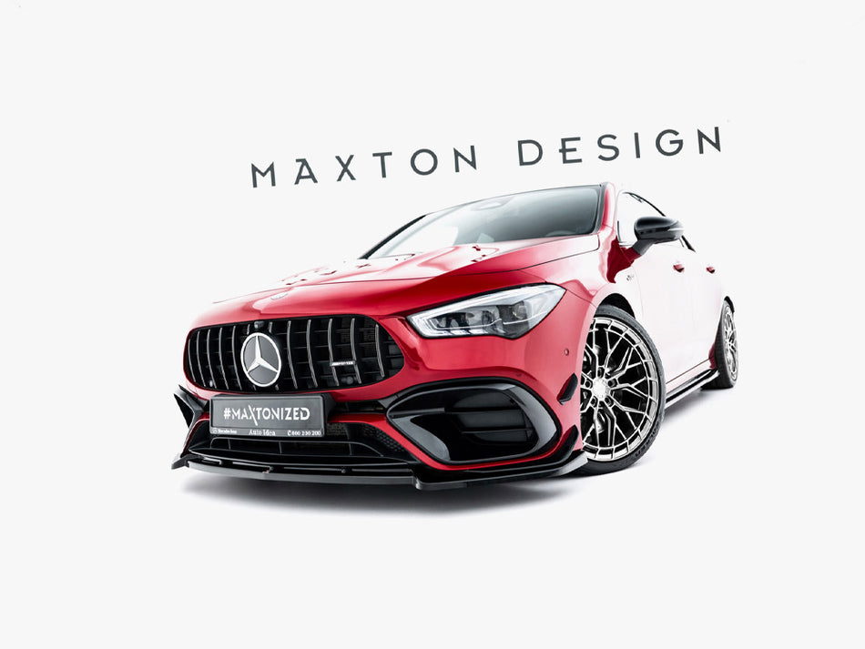 Maxton Design Front Splitter V.5 Mercedes-AMG CLA 45 Aero C118 - ME-CLA-118-45AMG-FD5G - Image 2