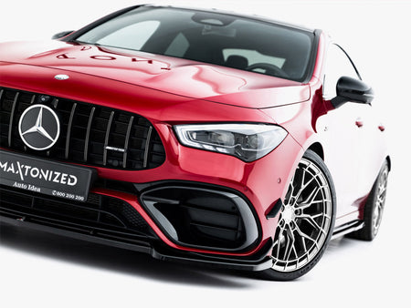 Maxton Design Front Splitter V.5 Mercedes-AMG CLA 45 Aero C118 - ME-CLA-118-45AMG-FD5G - Image 7