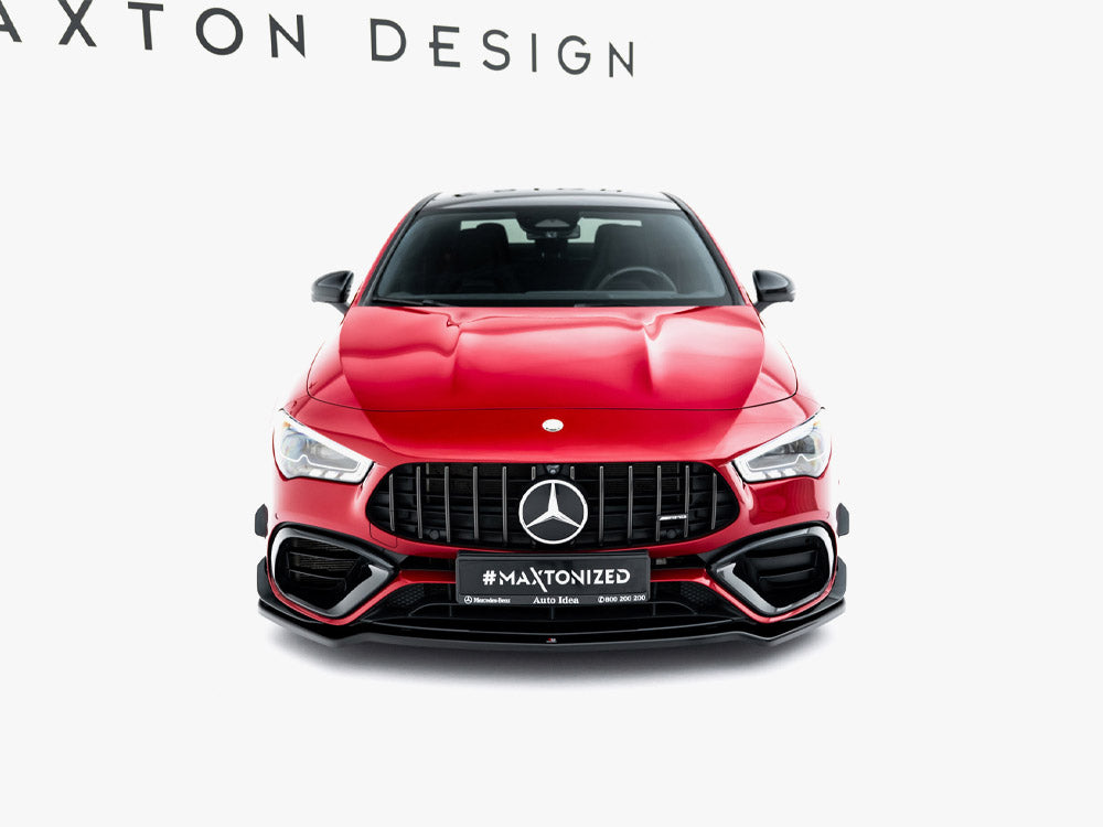 Maxton Design Front Splitter V.4 Mercedes-AMG CLA 45 Aero C118 - ME-CLA-118-45AMG-FD4G - Image 4