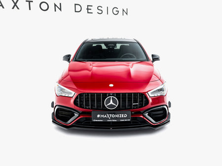 Maxton Design Front Splitter V.4 Mercedes-AMG CLA 45 Aero C118 - ME-CLA-118-45AMG-FD4G - Image 4