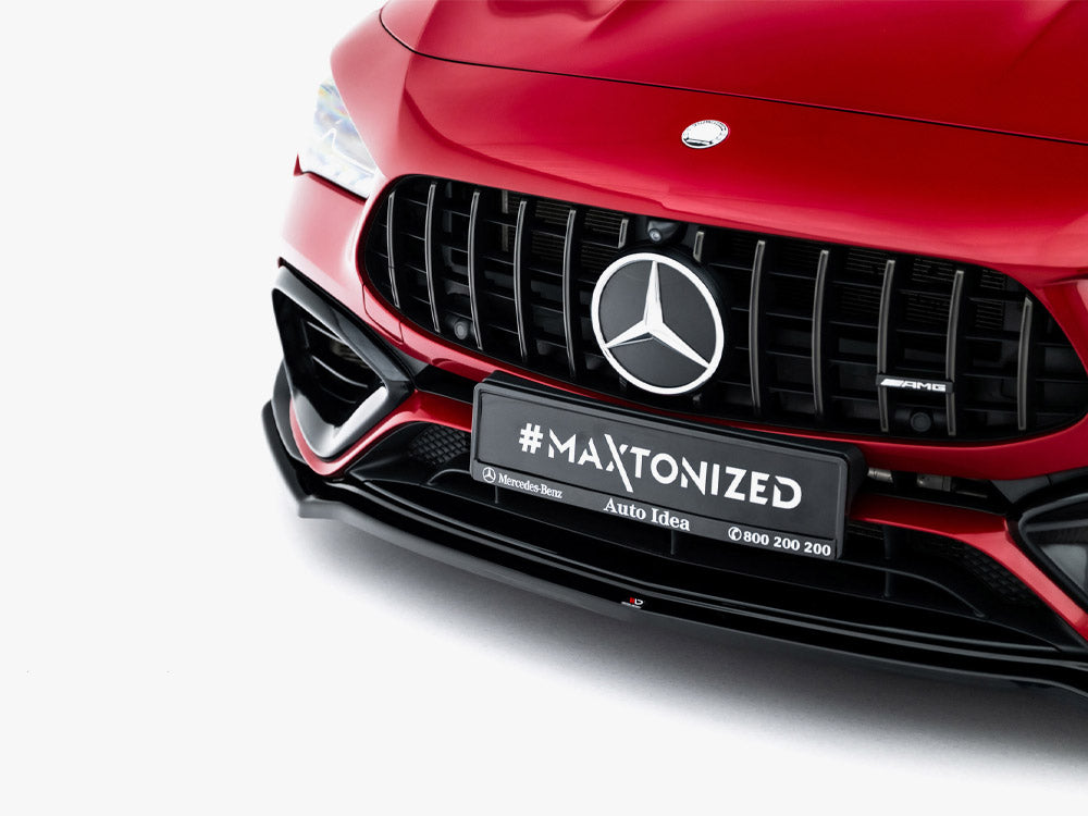 Maxton Design Front Splitter V.4 Mercedes-AMG CLA 45 Aero C118 - ME-CLA-118-45AMG-FD4G - Image 5