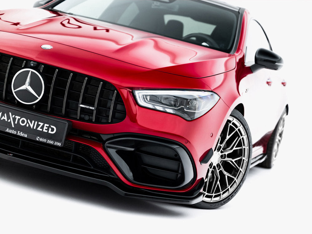 Maxton Design Front Splitter V.4 Mercedes-AMG CLA 45 Aero C118 - ME-CLA-118-45AMG-FD4G - Image 6