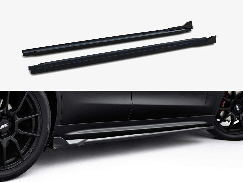 Maxton Design Side Skirt Diffusers V.2 Alfa Romeo Stelvio Mk1 - AL-ST-1-SD2G - Image 1