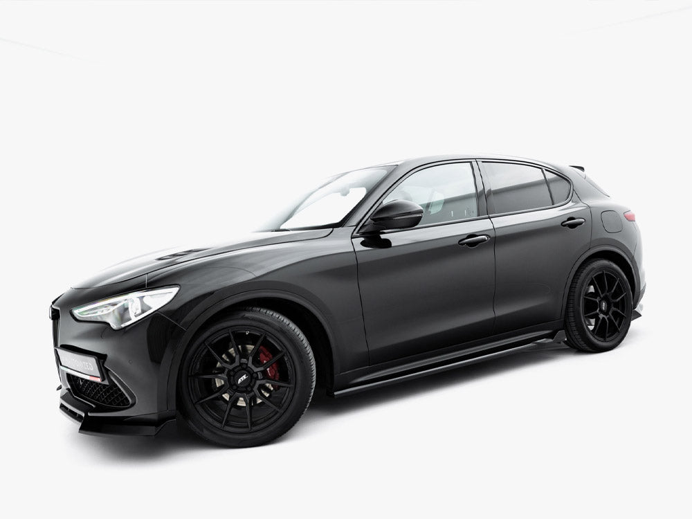 Maxton Design Side Skirt Diffusers V.2 Alfa Romeo Stelvio Mk1 - AL-ST-1-SD2G - Image 2