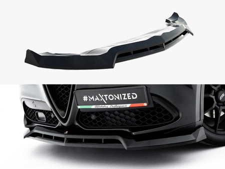Maxton Design Front Splitter V.3 Alfa Romeo Stelvio Mk1 - AL-ST-1-FD2G+FD2RG - Image 1
