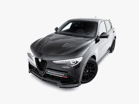 Maxton Design Front Splitter V.3 Alfa Romeo Stelvio Mk1 - AL-ST-1-FD2G+FD2RG - Image 3