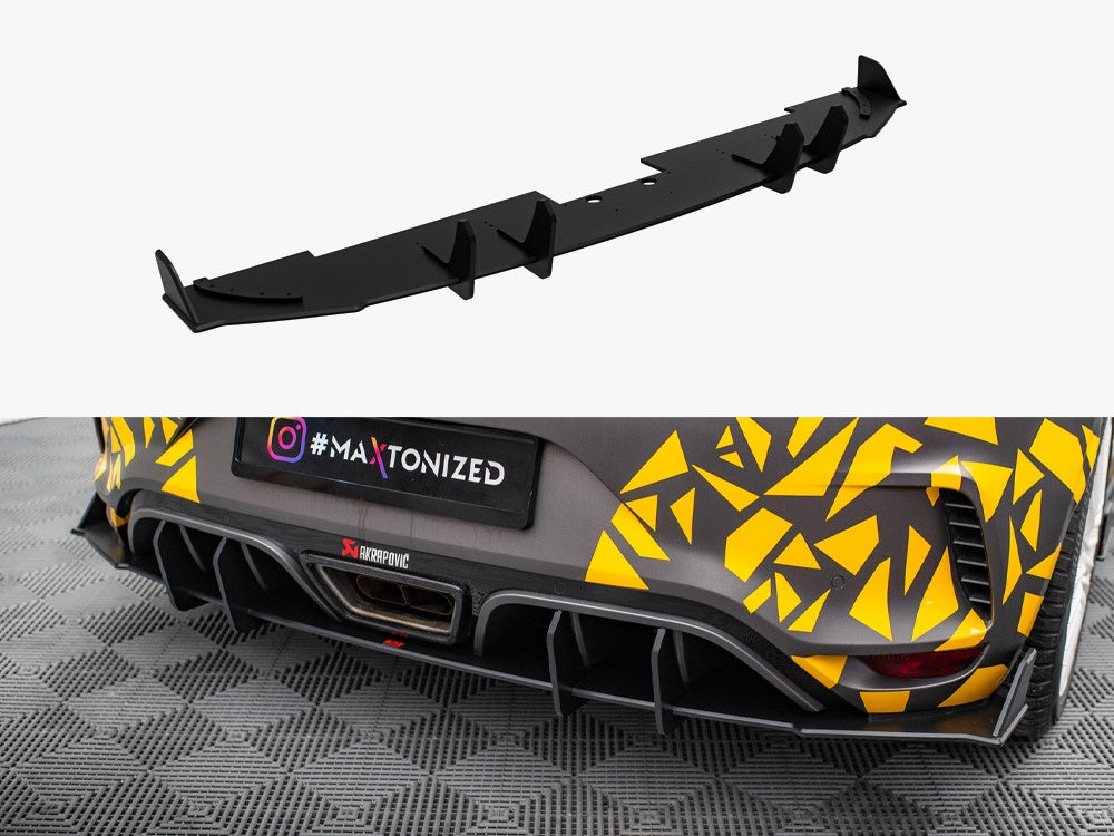 Maxton Design Street PRO Rear Diffuser Renault Megane RS Mk4 - REME4RSCNC-RS1B - Image 1