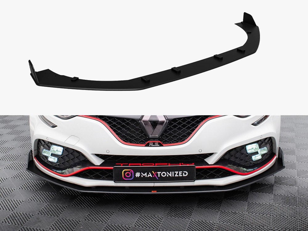 Maxton Design Street PRO Front Splitter Renault Megane RS Mk4 - REME4RSCNC-FD3B - Image 1