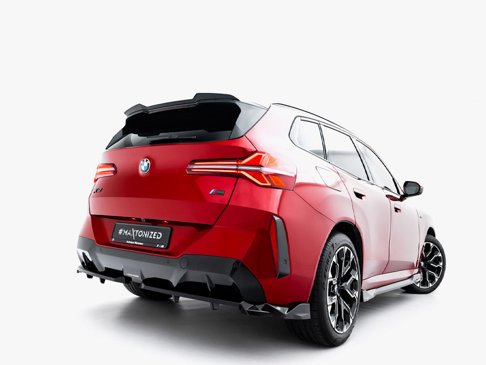 Maxton Design Rear Splitter (Vertical Bars) BMW X3 M-Pack G45 - BM-X3-G45-MPACK-RSD1G+RD1G - Image 2