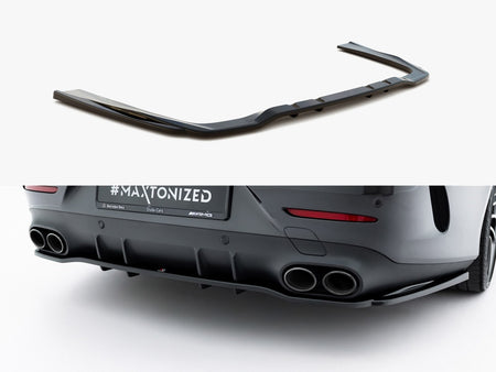 Maxton Design Rear Splitter (Vertical Bars) Mercedes AMG CLS 53 C257 - ME-CLS-257-53-RD1G+RD2G - Image 1