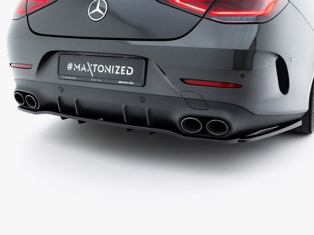 Maxton Design Rear Splitter (Vertical Bars) Mercedes AMG CLS 53 C257 - ME-CLS-257-53-RD1G+RD2G - Image 3