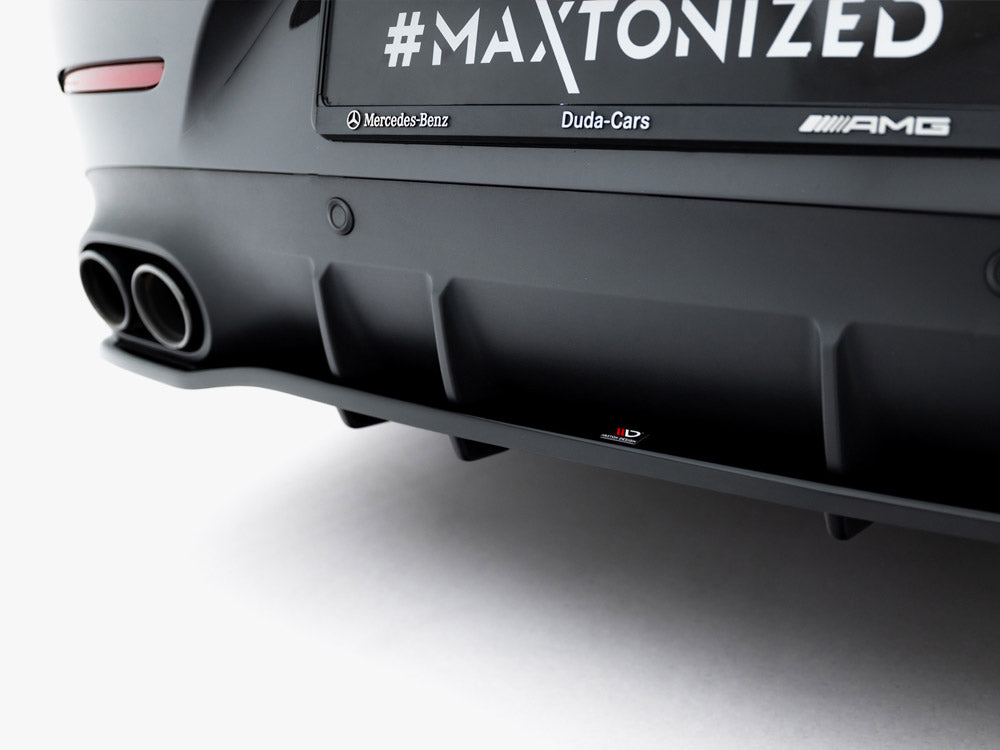 Maxton Design Rear Splitter (Vertical Bars) Mercedes AMG CLS 53 C257 - ME-CLS-257-53-RD1G+RD2G - Image 4