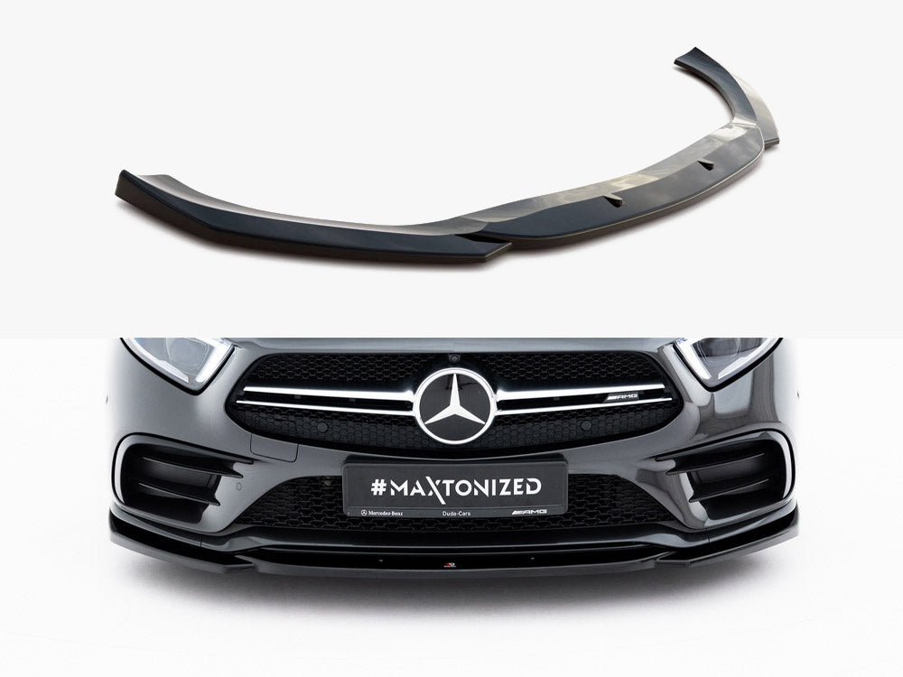 Maxton Design Front Splitter V.1 Mercedes-AMG CLS 53 C257 - ME-CLS-257-AMGLINE-FD1G - Image 1