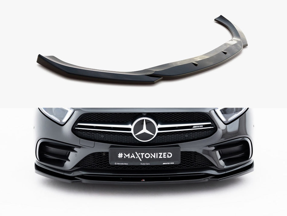 Maxton Design Front Splitter V.1 Mercedes-AMG CLS 53 C257 - ME-CLS-257-AMGLINE-FD1G - Image 1