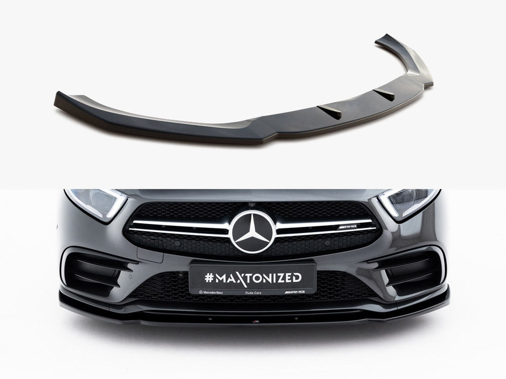 Maxton Design Front Splitter V.2 Mercedes-AMG CLS 53 C257 - ME-CLS-257-AMGLINE-FD2G - Image 1