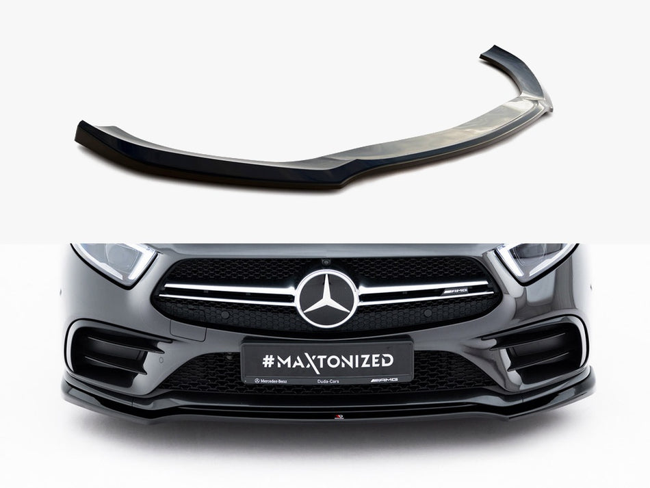 Maxton Design Front Splitter V.3 Mercedes-AMG CLS 53 C257 - ME-CLS-257-AMGLINE-FD3G - Image 1