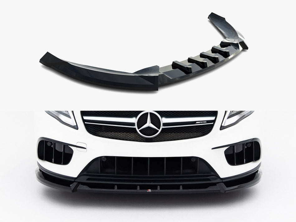 Maxton Design Front Splitter Mercedes-Benz GLA 45 AMG X156 Facelift - ME-GLA-156F-AMG-FD1G - Image 1