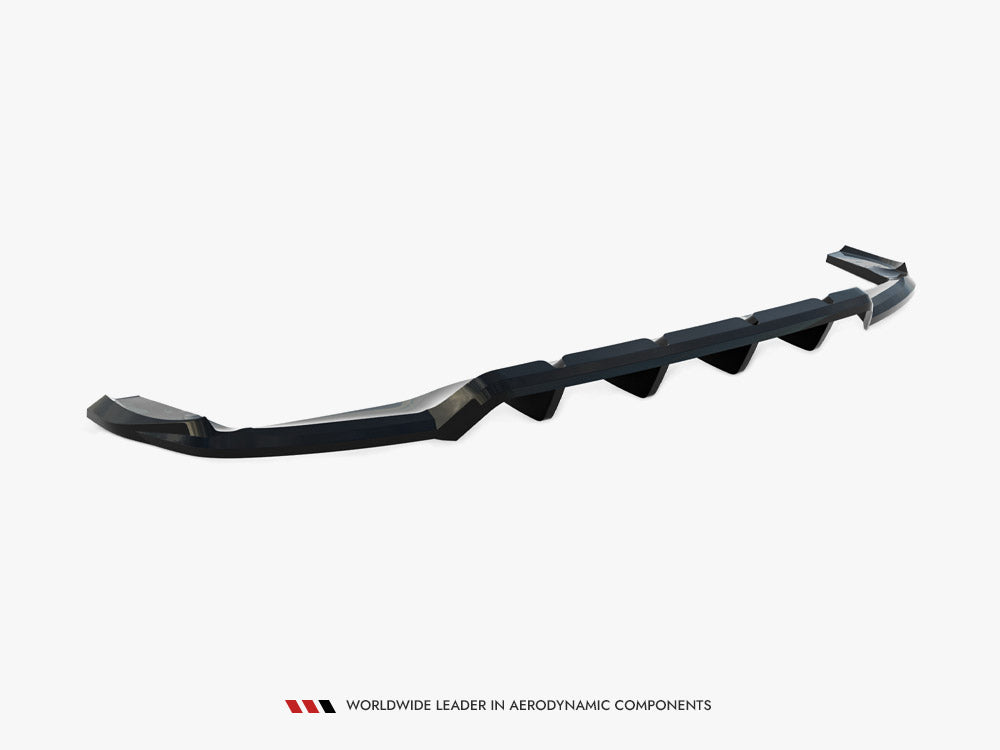 Maxton Design Rear Splitter (Vertical Bars) Mercedes-Benz GLA 45 AMG X156 Facelift - ME-GLA-156F-AMG-RD1G+RD2G - Image 6